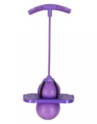 Ikonka Jumper de sarituri si echilibru pentru copii cu placa antiderapanta si pompa inclusa inaltime 70 cm Pogo Purple