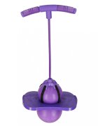 Ikonka Jumper de sarituri si echilibru pentru copii cu placa antiderapanta si pompa inclusa inaltime 70 cm Pogo Purple