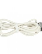 Ikonka Lampa de noptiera pentru copii white Dog realizata din silicon cu 2 moduri de iluminare cronometru baterie 1200 mAh usb dimensiune 15 x 11 x 10 cm