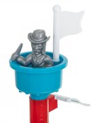 Ikonka Masuta de joaca pentru apa si nisip pentru copii Corabia Piratilor Blue cu 25 elemente