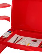 Ikonka Masuta multifunctionala pliabila pentru copii 48x29x18cm Red