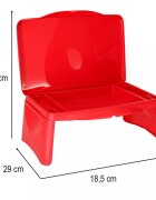 Ikonka Masuta multifunctionala pliabila pentru copii 48x29x18cm Red