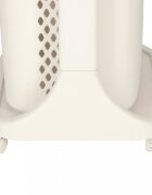 Ikonka Organizator pe roti cu 2 cosuri supraetajate white dimensiune totala 44 x 77.5 x 32 cm