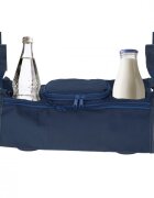 Ikonka Organizator universal pentru carucior cu 4 buzunare Bleumarin 36x12x13 cm