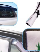 Ikonka Parasolar auto cu prindere magnetica Cactus dimensiune 59 cm x 45 cm