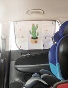 Ikonka Parasolar auto cu prindere magnetica Cactus dimensiune 59 cm x 45 cm