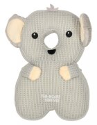 Ikonka Pernuta de protectie spate si cap pentru copii in forma de rucsacel cu bretele reglabile dimensiune 31 x 21 x 8 cm model Grey Koala
