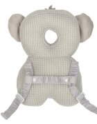 Ikonka Pernuta de protectie spate si cap pentru copii in forma de rucsacel cu bretele reglabile dimensiune 31 x 21 x 8 cm model Grey Koala