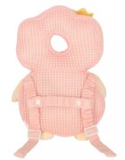Ikonka Pernuta de protectie spate si cap pentru copii in forma de rucsacel cu bretele reglabile dimensiune 31 x 21 x 8 cm model Pink Fairy