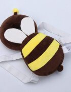 Ikonka Pernuta protectie spate si cap pentru copii in forma de rucsacel cu bretele reglabile dimensiune 25 x 15cm Albinuta