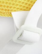 Ikonka Pernuta protectie spate si cap pentru copii in forma de rucsacel cu bretele reglabile dimensiune 25 x 15cm Albinuta