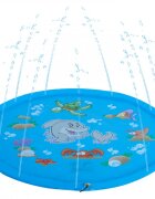Ikonka Piscina cu Fantana pentru copii 170cm Marine Sprinkler