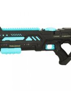Ikonka Pistol cu apa pentru copii cu efecte sonore incarcare USB Raza de tragere 10 metri rezervor 200 ml 45 x 13.5 cm Blue Black