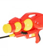 Ikonka Pistol lansator de apa pentru copii model mega XXL volum 2400 ml Red