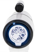 Ikonka Pistol telescopic pentru baloane de sapun cu 2 rezerve de lichid White