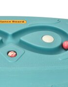 Ikonka Placa de echilibru pentru copii cu labirint si bile turquoise dimesniune 59.5 x 26 x 14 cm