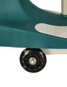 Ikonka Plasmacar gravitational cu LED-uri luminoase YellowGreen inaltime de la sol pana la sezut 21 cm greutate maxima admisa 50 kg