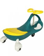 Ikonka Plasmacar gravitational cu LED-uri luminoase YellowGreen inaltime de la sol pana la sezut 21 cm greutate maxima admisa 50 kg