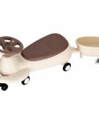 Ikonka Plasmacar gravitational pentru copii Swing Fix S5 cu LED-uri luminoase si efecte sonore design ergonomic cu remorca inclusa