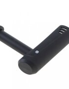 Ikonka Pompa de bicicleta cu manometru 32cm Negru