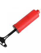 Ikonka Porti de fotbal 2in1 pentru copii cu mingi si pompa inclusa design compact montare intuitiva dimensiune 95 x 48 x 70 cm