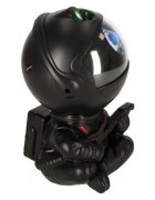 Ikonka Proiector decorativ Astronaut Star cu cap rotativ 360 grade si telecomanda black