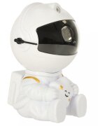 Ikonka Proiector decorativ Astronaut Star cu cap rotativ 360 grade si telecomanda white
