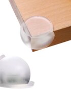Ikonka Protectie pentru colt mobilier din Silicon 3x3 cm Transparent