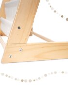 Ikonka Raft organizator de carti pentru copii realizat din lemn dimensiune 79 x 62.5 x 30 cm