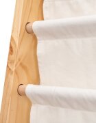 Ikonka Raft organizator de carti pentru copii realizat din lemn dimensiune 79 x 62.5 x 30 cm