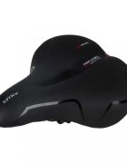 Ikonka Sa pentru bicicleta in forma ergonomica Black design ergonomic si anatomic echipata cu lampa LED 5 diode