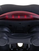 Ikonka Sa pentru bicicleta in forma ergonomica Black design ergonomic si anatomic echipata cu lampa LED 5 diode