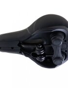 Ikonka Sa pentru bicicleta in forma ergonomica Black design ergonomic si anatomic echipata cu lampa LED 5 diode