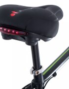 Ikonka Sa pentru bicicleta in forma ergonomica Black design ergonomic si anatomic echipata cu lampa LED 5 diode