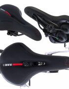 Ikonka Sa pentru bicicleta in forma ergonomica Poliuretan 30x17.5x10cm Negru
