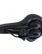 Ikonka Sa pentru bicicleta in forma ergonomica Poliuretan 30x17.5x10cm Negru