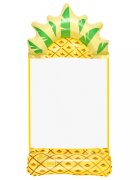 Ikonka Saltea gonflabila tip hamac pentru plaja si piscina dimensiune 135 x 72 cm model Ananas