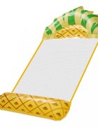 Ikonka Saltea gonflabila tip hamac pentru plaja si piscina dimensiune 135 x 72 cm model Ananas