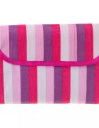 Ikonka Saltea impermeabila de plaja sau picnic 200 x 200 cm Pink Strips