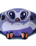 Ikonka Sanie gonflabila pentru copii Purple Owl cu manere de sustinere dimensiune 95 x 103 x 26 cm
