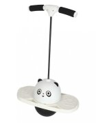 Ikonka Saritor pentru copii Pogo-Balance BlackWhite include pompa de umflat si autocolante adezive