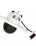 Ikonka Saritor pentru copii Pogo-Balance BlackWhite include pompa de umflat si autocolante adezive
