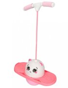 Ikonka Saritor pentru copii Pogo-Balance Pink include pompa de umflat si autocolante adezive