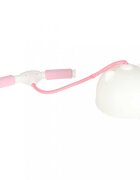 Ikonka Saritor pentru copii Pogo-Balance Pink include pompa de umflat si autocolante adezive
