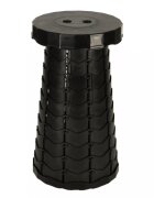 Ikonka Scaun telescopic pliabil 24 cm Black