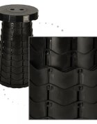Ikonka Scaun telescopic pliabil 24 cm Black