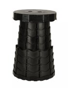 Ikonka Scaun telescopic pliabil 24 cm Black