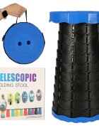 Ikonka Scaun telescopic pliabil 24 cm Blue