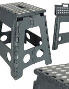 Ikonka Scaunel Pliabil din plastic 39 cm Dark Grey