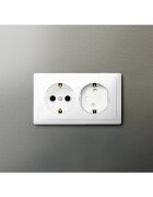 Ikonka Set 10 capace de siguranta pentru prize fara cheie IK6721 alb